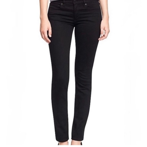 Tory Burch Black Super Skinny Jeans - Picture 1 of 8